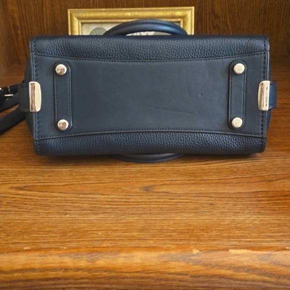 Coach Swagger 27 Navy Blue w/ Silver hardware - Picture 8 of 16